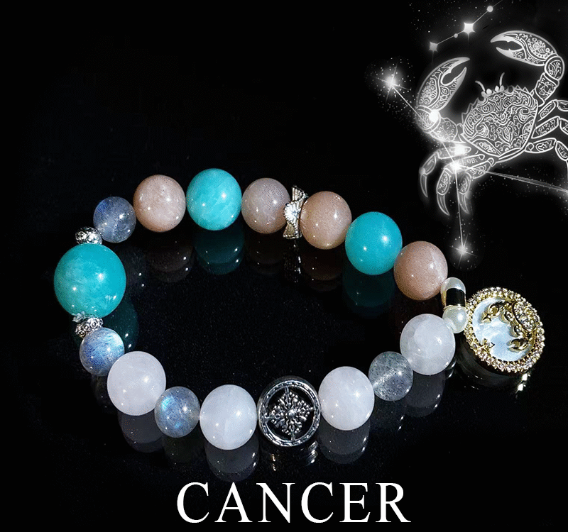 Colorhand Stones Star Sign CANCER Customized Version Bracelet